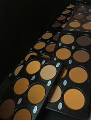 Medium-donker mat contourpalet klein