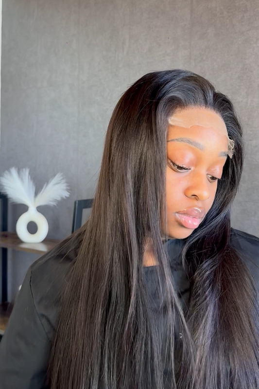 Raw Vietnamese straight - 6x6 HD closure wig