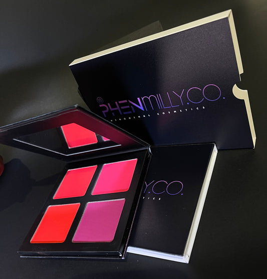 Kers - Roze Sakura Blush Palette 4 stuks