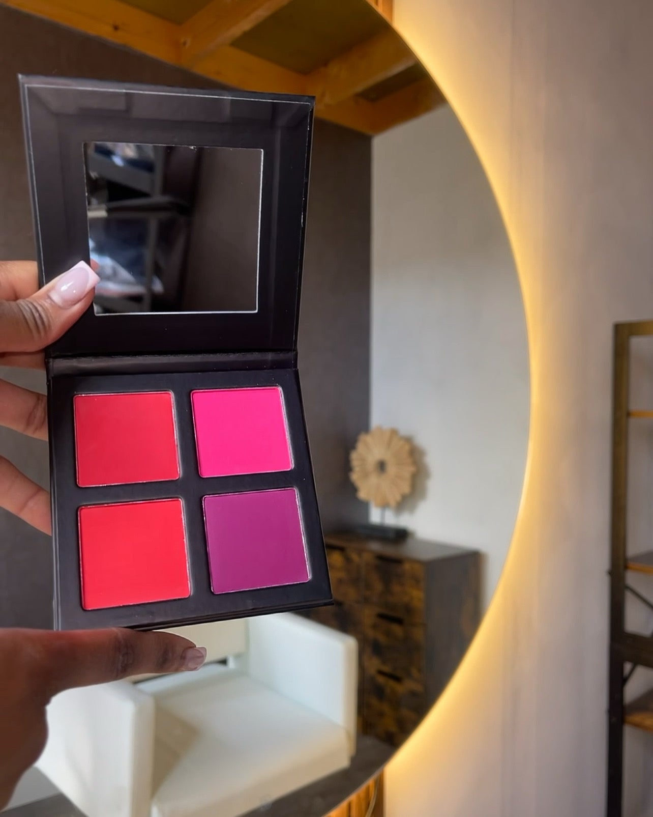 Kers - Roze Sakura Blush Palette 4 stuks