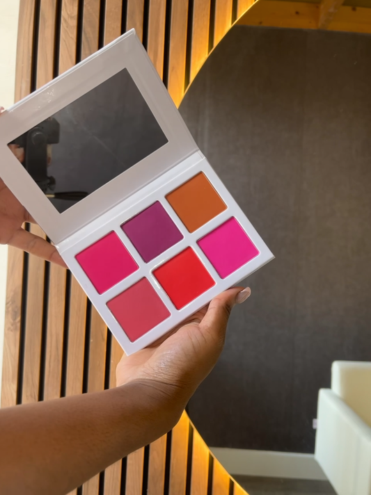 Ultra Cherry - Roze Sakura Blush Palette 6 pannen